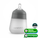 Nanobébé Flexy™ Silikonflaska grå – bäst i test 2025