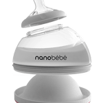 nanobebe bröstmjölksflaska anti-kolik unik design