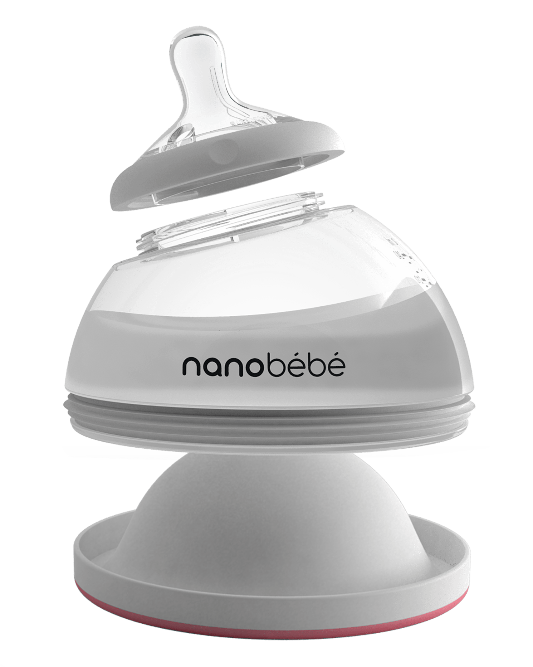 nanobebe bröstmjölksflaska anti-kolik unik design