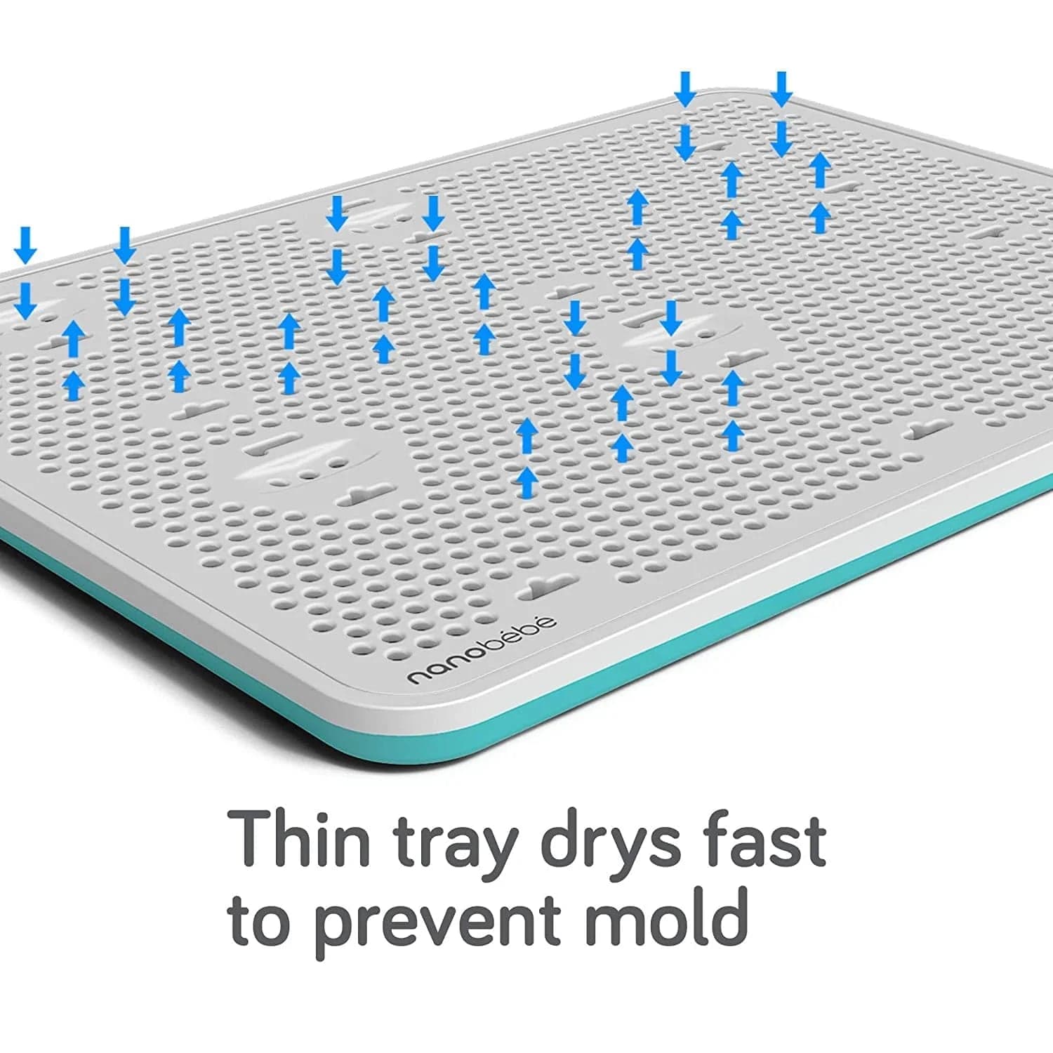 nanobebe diskställ för nappflaskor torkar disken snabbt