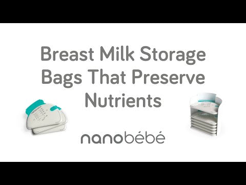 nanobebe bröstmjölkspåsar bevarar mjölkens näringsämnen