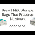 nanobebe bröstmjölkspåsar bevarar bröstmjölkens näring